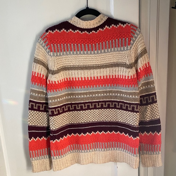 Madewell Wallace Lambswool Striped Crewneck Sweater - Picture 3 of 3